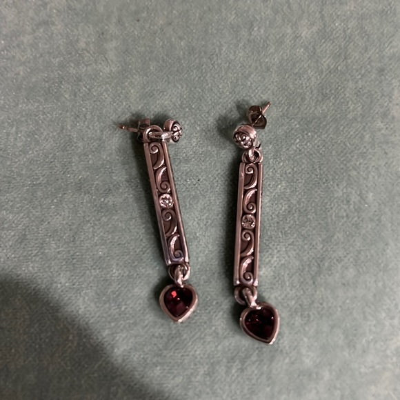 Brighton Dangle earrings with purple Crystal. - Picture 8 of 8